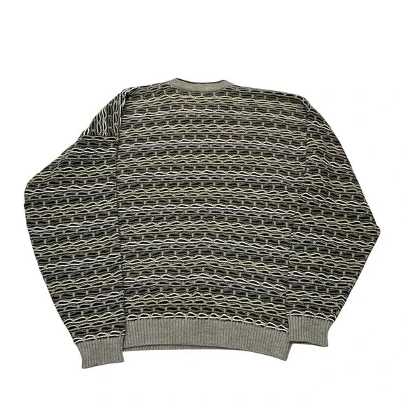 VTG Tundra Sweater Mercerized Wool Blend Biggie Cosby Style Size XL